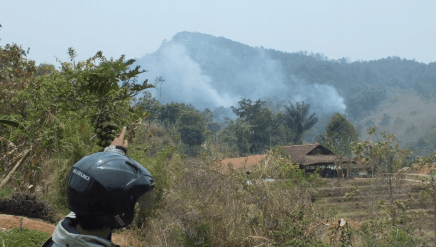 Mitos asap Gunung Kareumbi