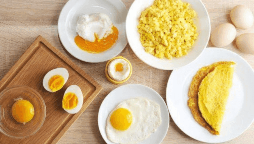 Telur Rebus, Ceplok, Dadar