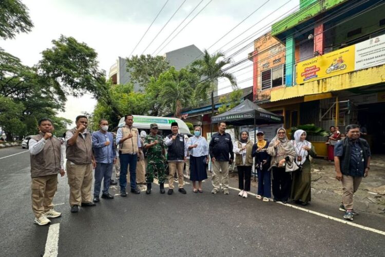 Pemantauan Keamanan Pangan di Pasar Maricayya