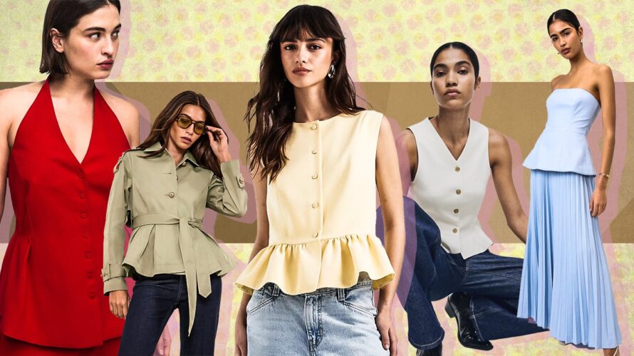 Peplum Kembali di Panggung Mode 2023